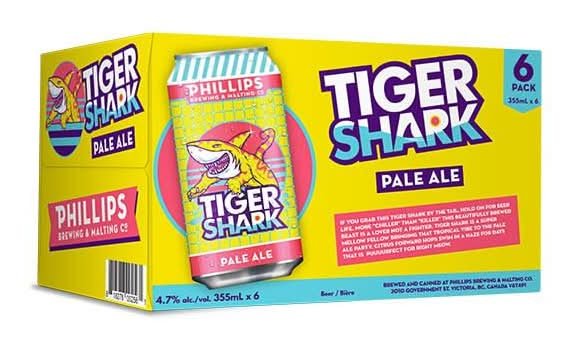 Phillips Tiger Shark 6 Pack Can