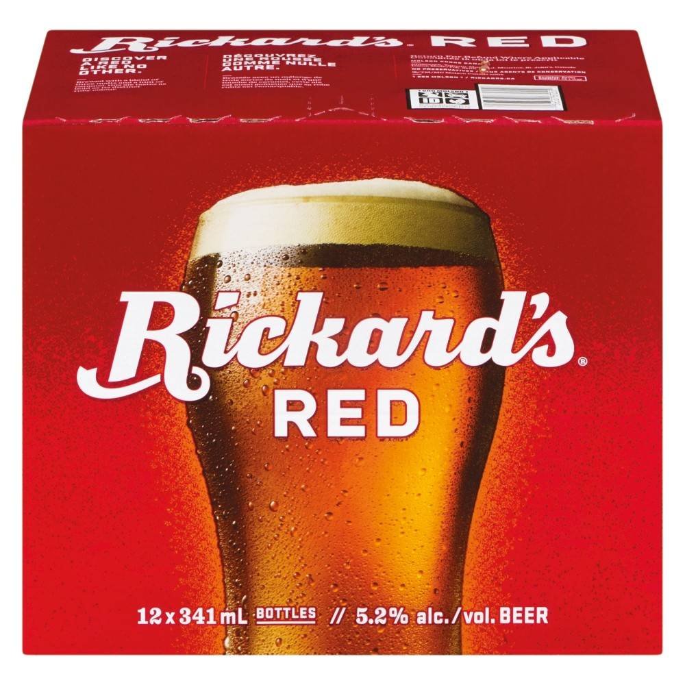 Rickard'S Red Ale Beer (12 X 341 Ml)