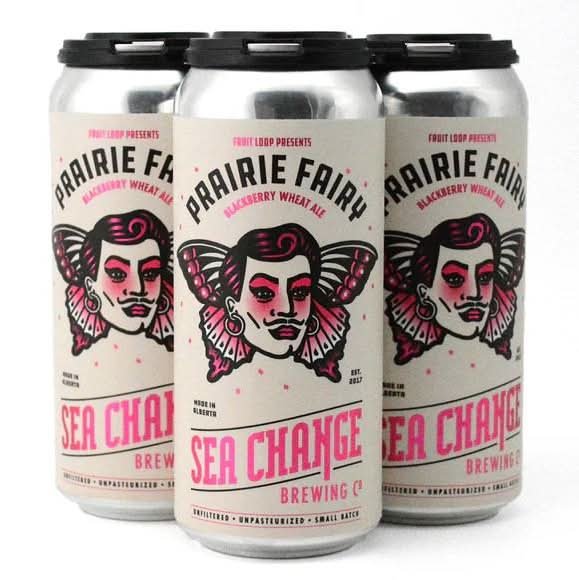 Sea Change Prairie Fairy Blackberry Wheat Ale 4Pk