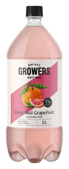 Grower's Grapefruit Cider 2L