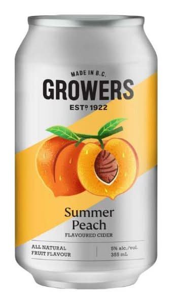 Grower's Peach 6Cans