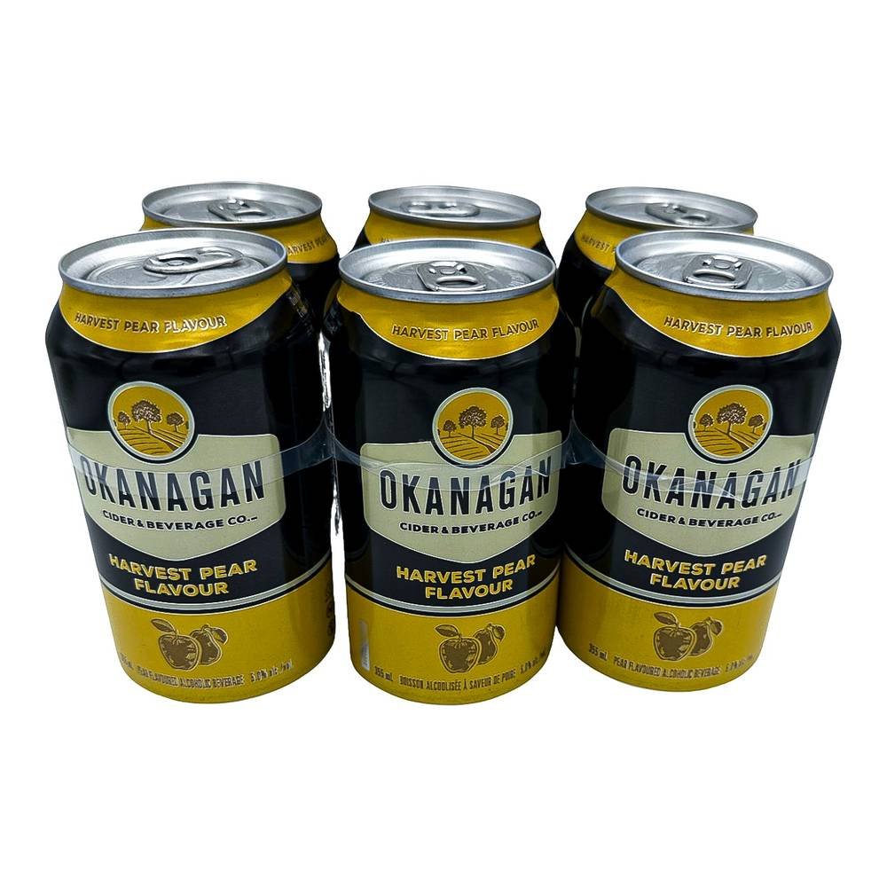 Okanagan Apple Cider Beer, Harvest Pear (6 X 12 Fl Oz)