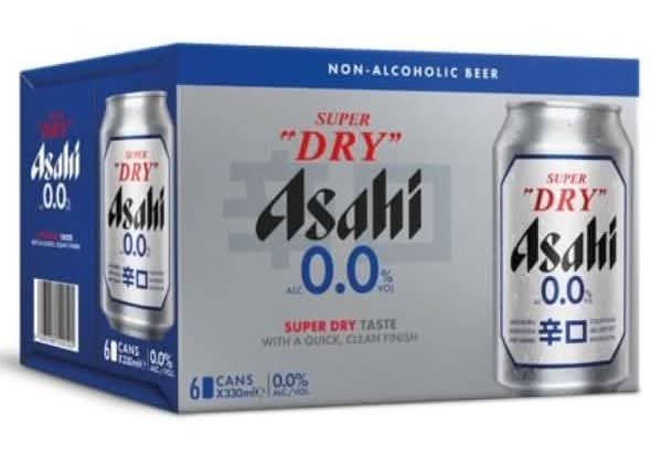 Asahi Super Dry 0.0% 6 X 330Ml Cans