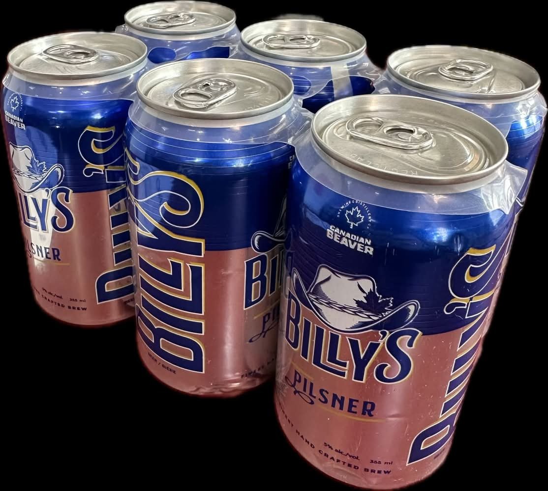 Billy'S Pilsner 6 Can