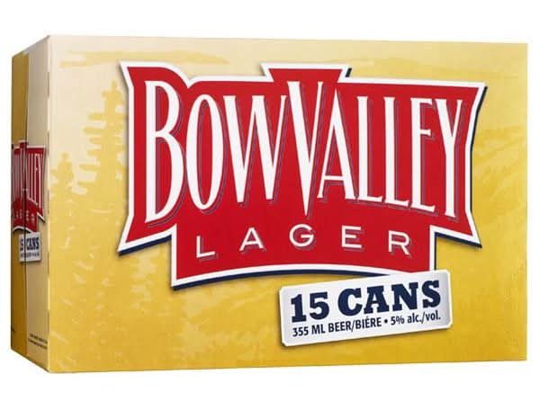 Bow Valley Lager 15 Can