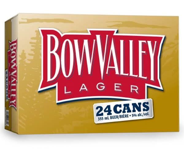 Bow Valley Lager 24 Cans