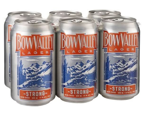 Bow Valley Lager Strong Beer (6 X 355 Ml)