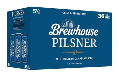 Brewhouse Pilsner 36 Can