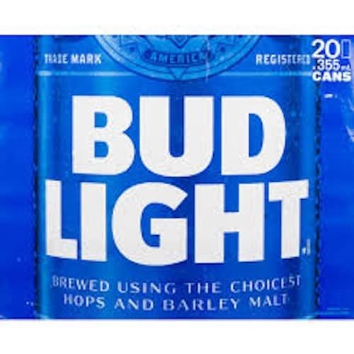 Bud Light Beer (20 X 355 Ml)