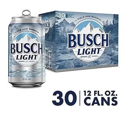 Busch Light 30 Cans