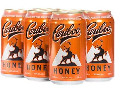 Cariboo Honey Lager Beer (6 Pack)