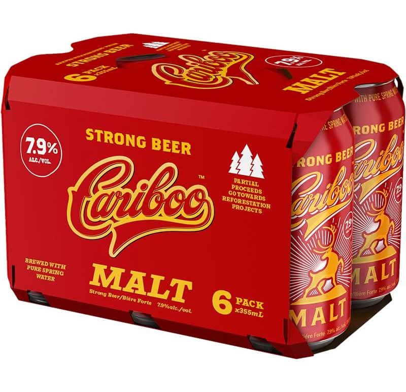 Cariboo Malt Strong Beer (6 X 355 Ml)