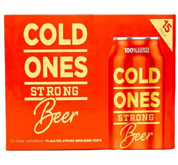 Cold Ones Strong 15-Pack