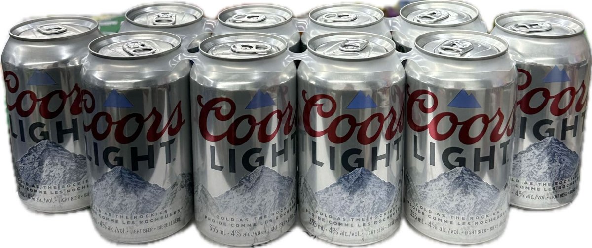 Coors Light 10 Cans