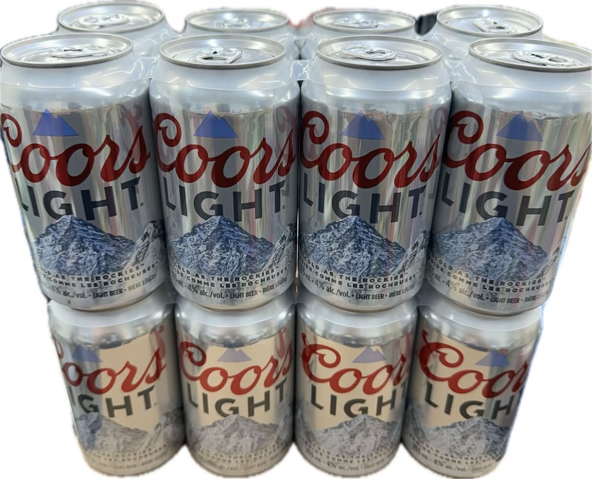 Coors Light 16 Cans