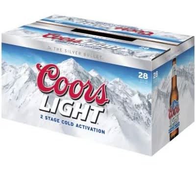 Coors Light 28 Bott