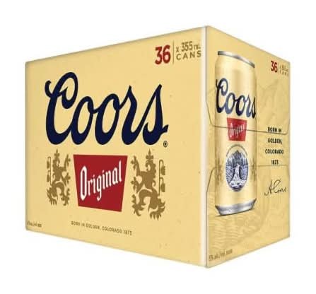 Coors Original 36 Pack