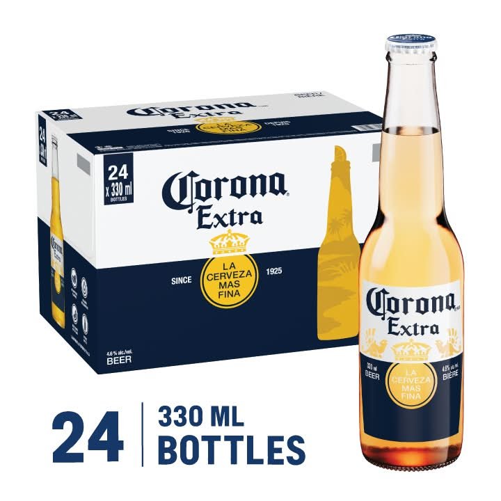 Corona Extra Lager Beer (24 X 330 Ml)