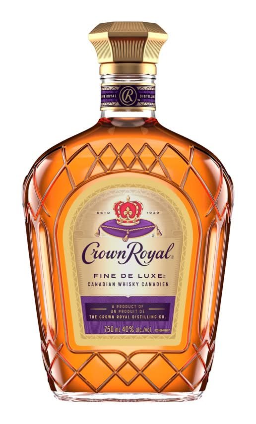 Crown Royal Fine De Luxe Blended Canadian Whisky (750 Ml)
