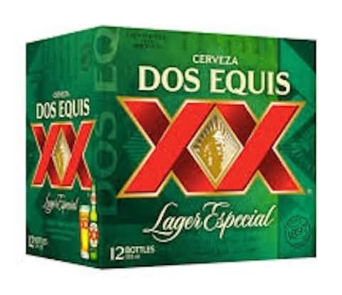Dos Equis Especial Mexican Lager Beer (12 X 355 Ml)