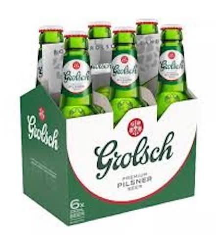 Grolsch Premium Lager Beer (6 X 330 Ml)