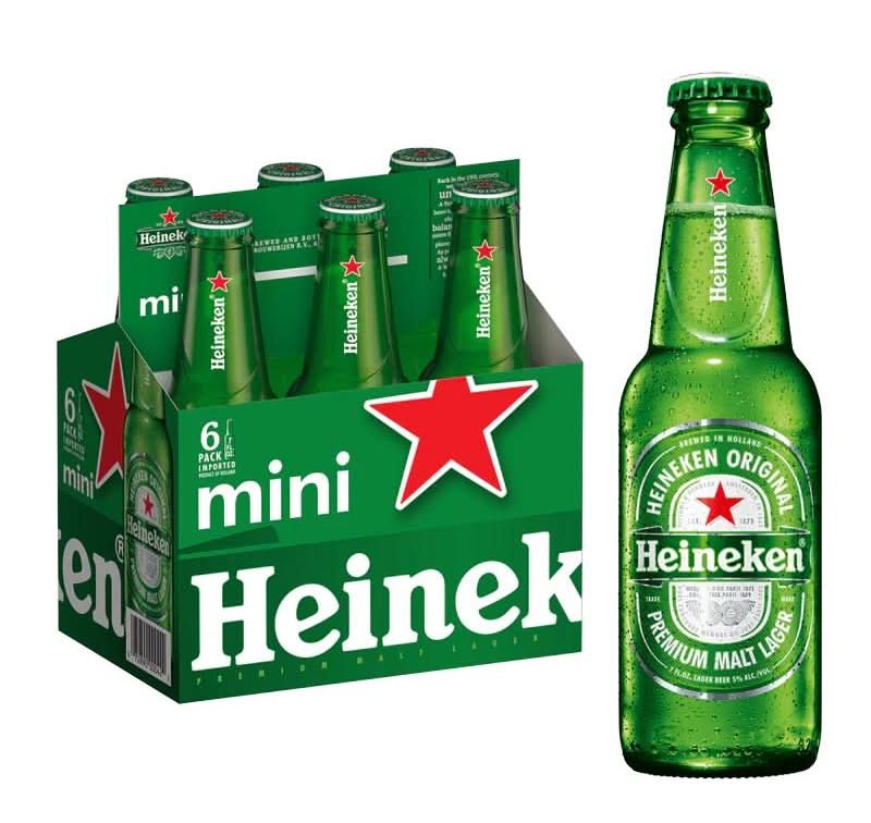 Heineken 7 Bottles