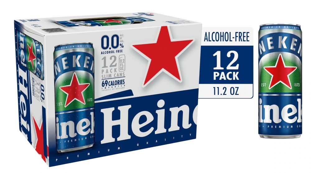 Heineken Non Alcoholic Beer 0% 12 Cans
