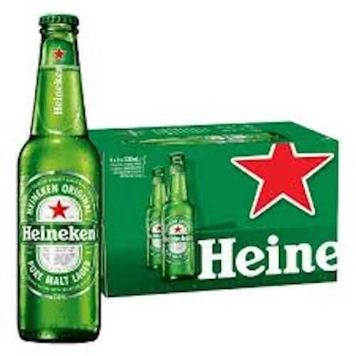 Heineken Original Premium Malt Lager Beer (24 X 330 Ml)