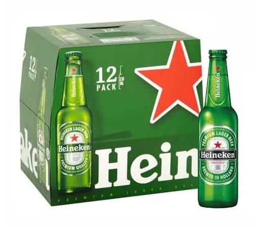 Heineken Pale Lager Beer (12 X 330 Ml)