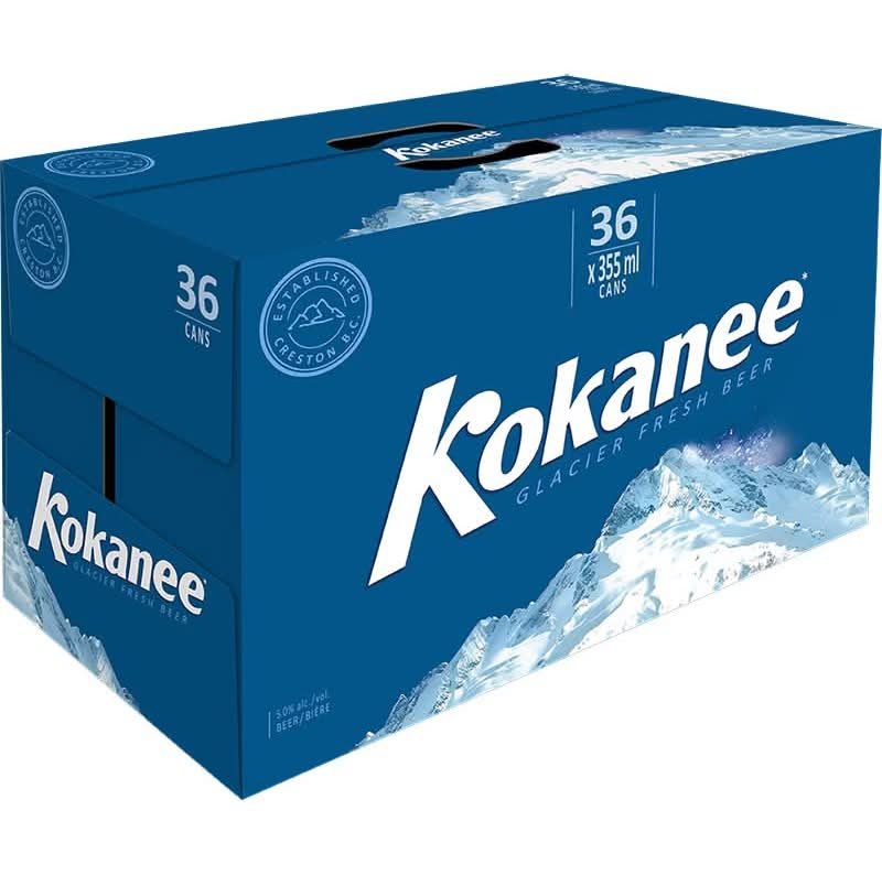 Kokanee Glacier Fresh Beer (36 X 355 Ml)