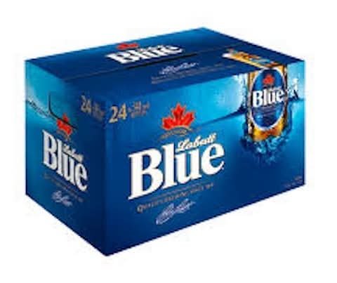 Labatt Blue Pilsner Beer (24 X 341 Ml)