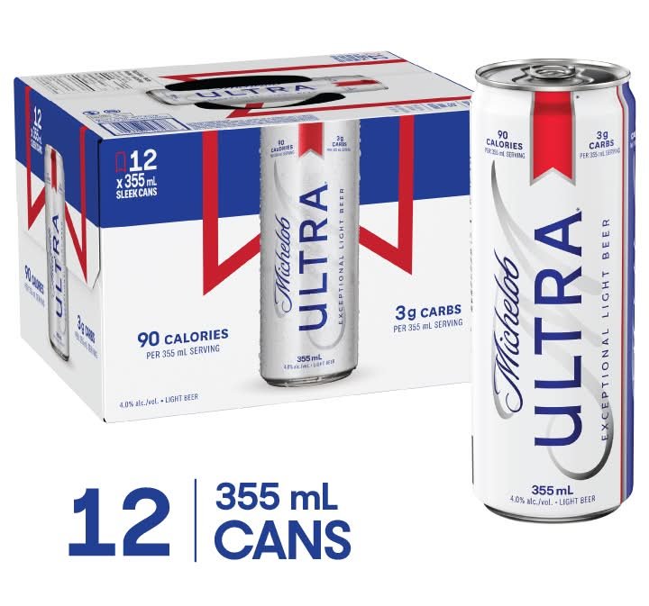 Michelob Ultra Exceptional Light Beer (12 X 355 Ml)