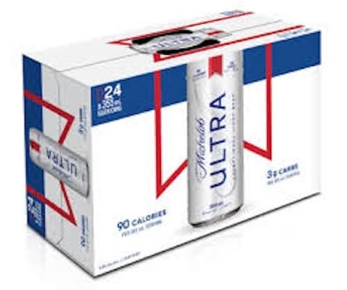 Michelob Ultra Light Beer (24 X 355 Ml)