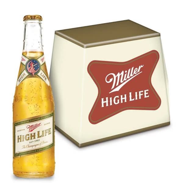 Miller High Life 12 Bottles