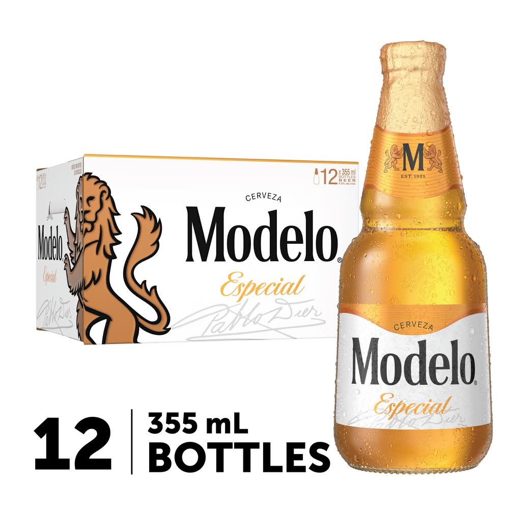 Modelo Especial Lager Beer (12 X 355 Ml)