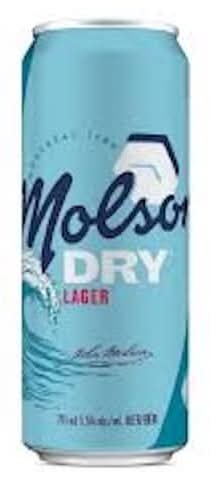 Molson Dry Lager Beer (710 Ml)