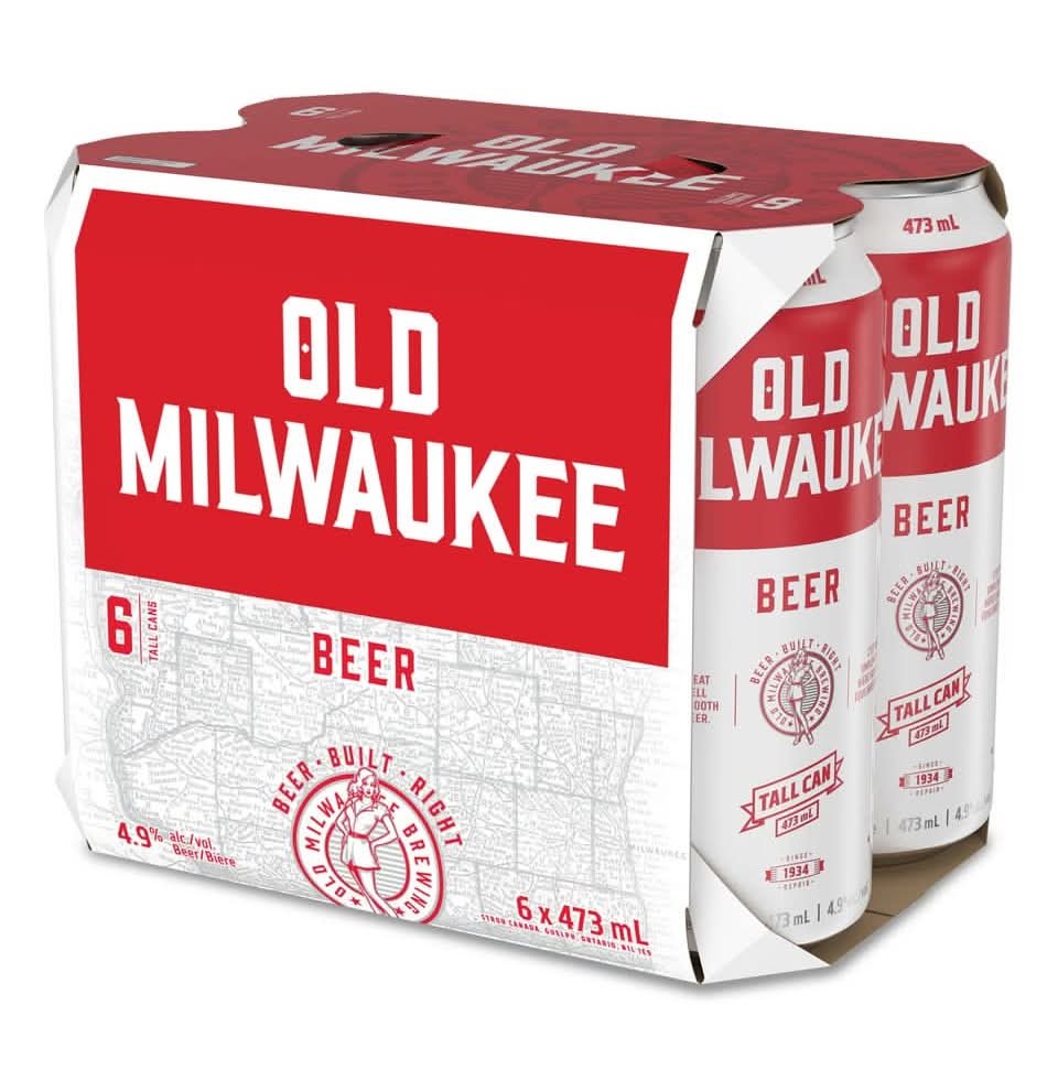 Old Milwaukee 473Ml 6Can