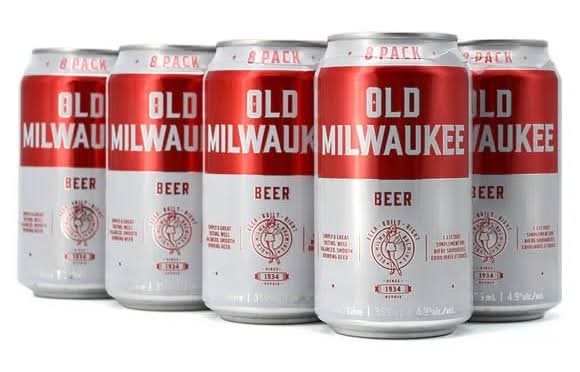 Old Milwaukee Beer 8Cans