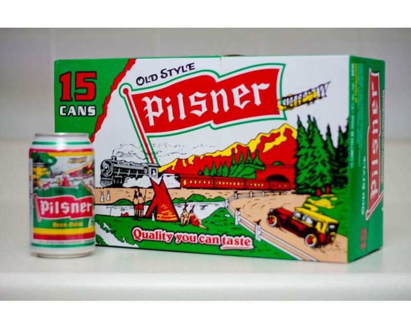 Old Style Pilsner Beer 15 Can