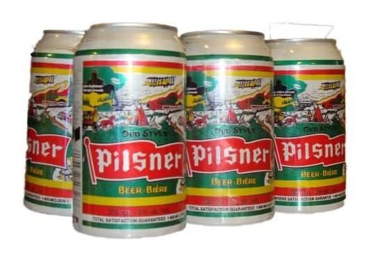 Old Style Pilsner Beer 6 Can