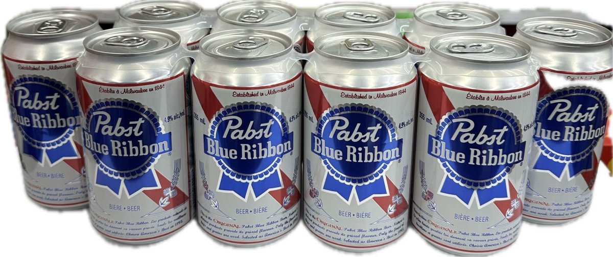 Pabst Blue Ribbon 10 Cans
