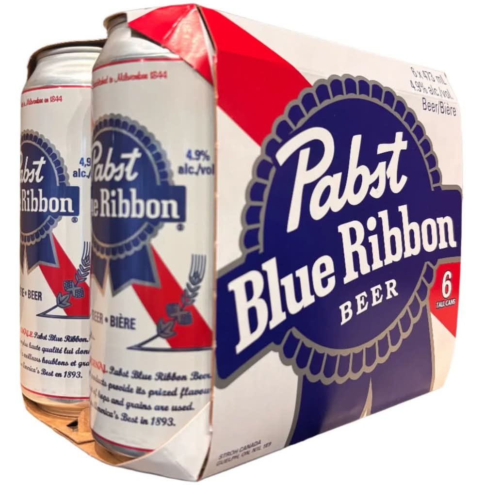Pabst Blue Ribbon 473Ml 6Can