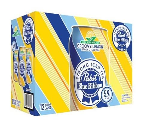 Pabst Blue Ribbon Iced Tea 12 Can