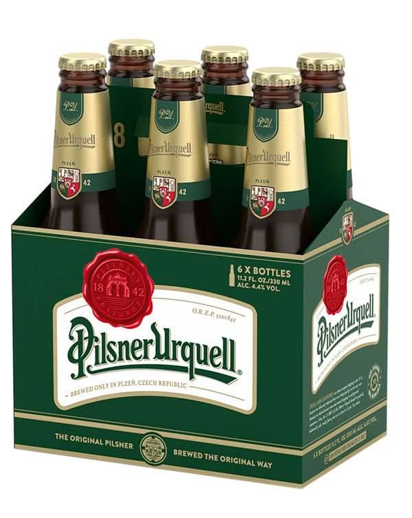 Pilsner Urquell 6 X 330Ml Bottles