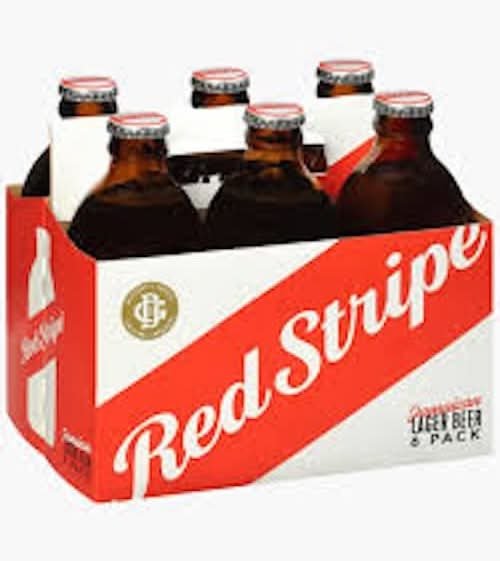 Red Stripe Jamaican Lager Beer (6 X 330 Ml)