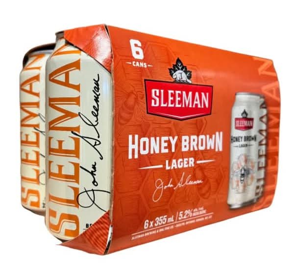 Sleeman Honey Brown 6Can