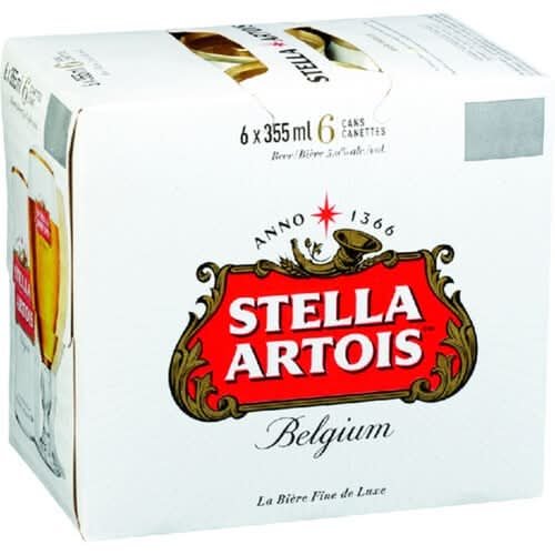 Stella Artois 6 Cans