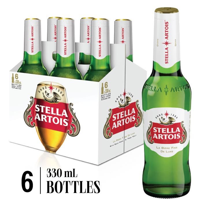 Stella Artois Beer (6 X 330 Ml)