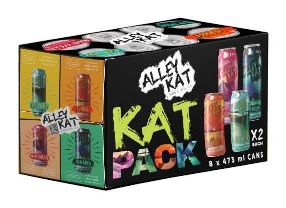 Alley Kat Variety 8 Pack 473Ml