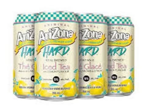 Arizona Hard Lemon Tea Beer (6 X 12 Fl Oz)